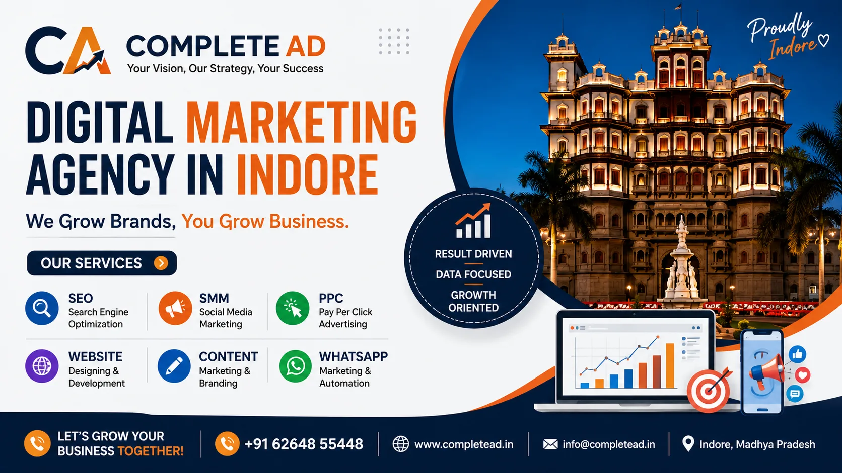 Digital Marketing Agency in Indore | Complete Ad