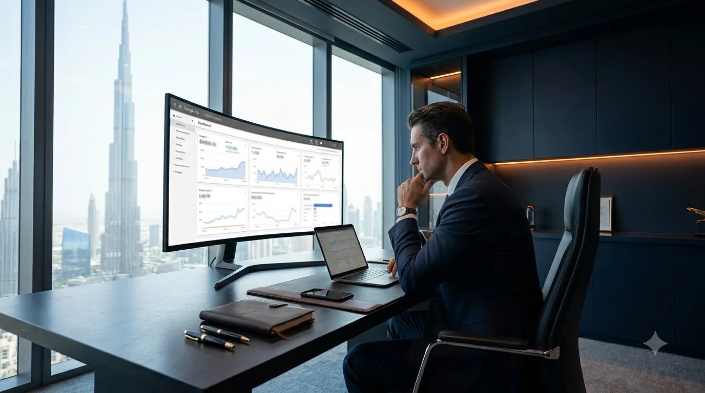 how much should a business spend on Google Ads in Dubai