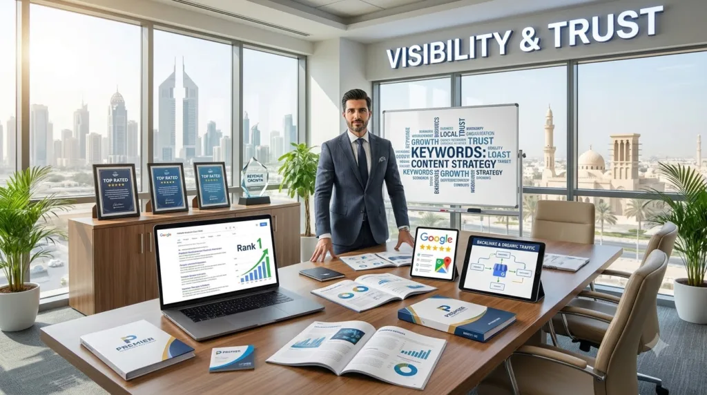 how does seo help businesses in sharjah
